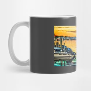 Falmouth Harbor Cape Cod Mug